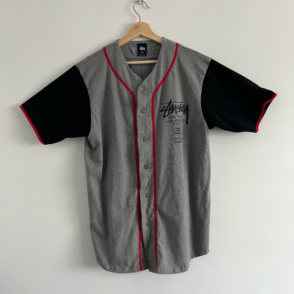 Stussy World Baseball Shirt